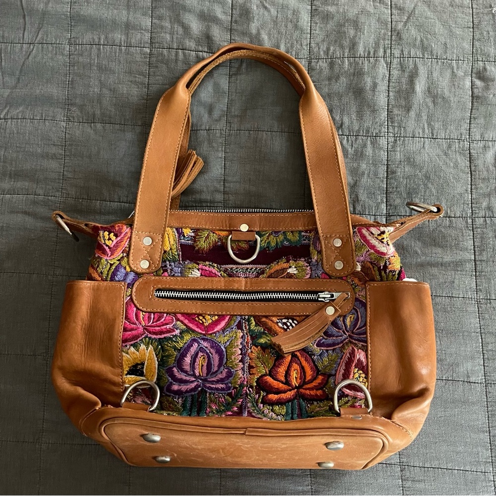 Hiptipico Mini Convertible Bag Leather Handmade - Picture 2 of 8